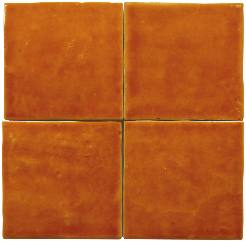 Carrelage Cevica Zelij Special 10x10 Naranja Dif