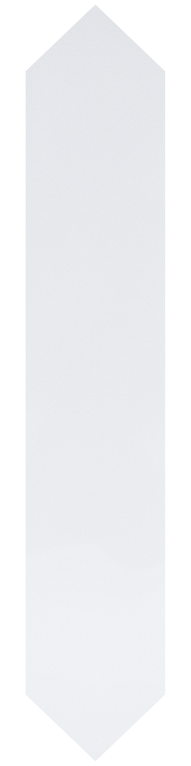 Faïence WOW Gradient Crayon White Gloss 4,3x24,3 – dégradé blanc brillant