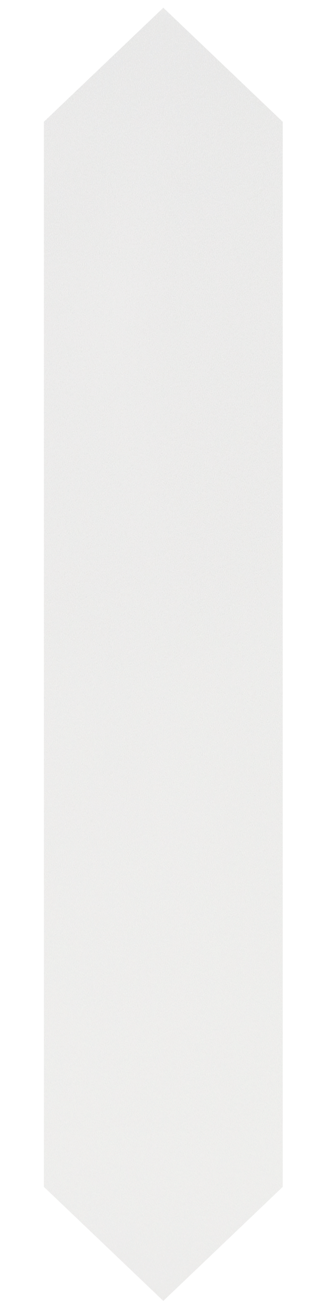 Faïence WOW Gradient Crayon White Matt 4,3x24,3 – dégradé blanc mat