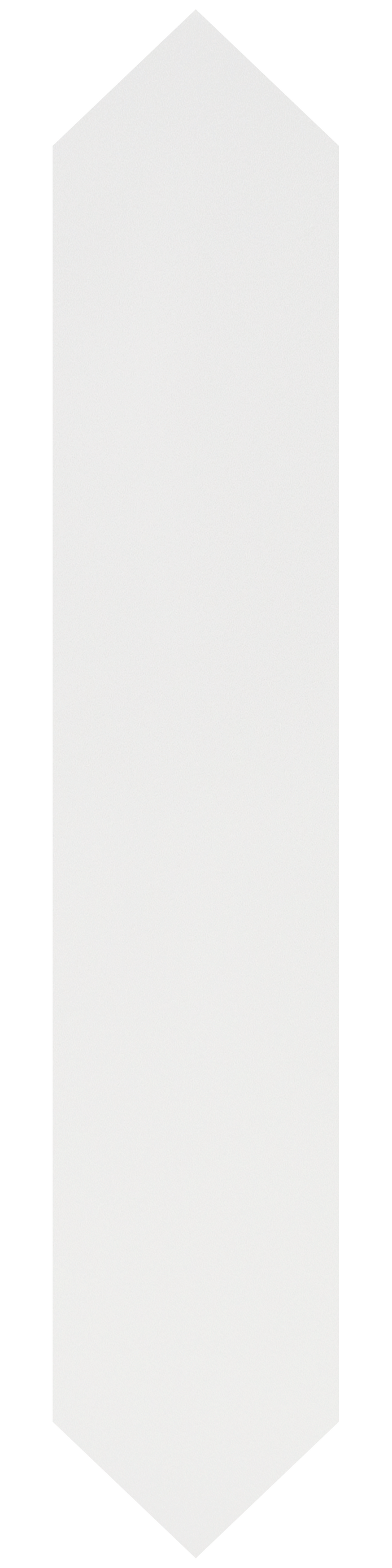 Faïence WOW Gradient Crayon White Matt 4,3x24,3 – dégradé blanc mat