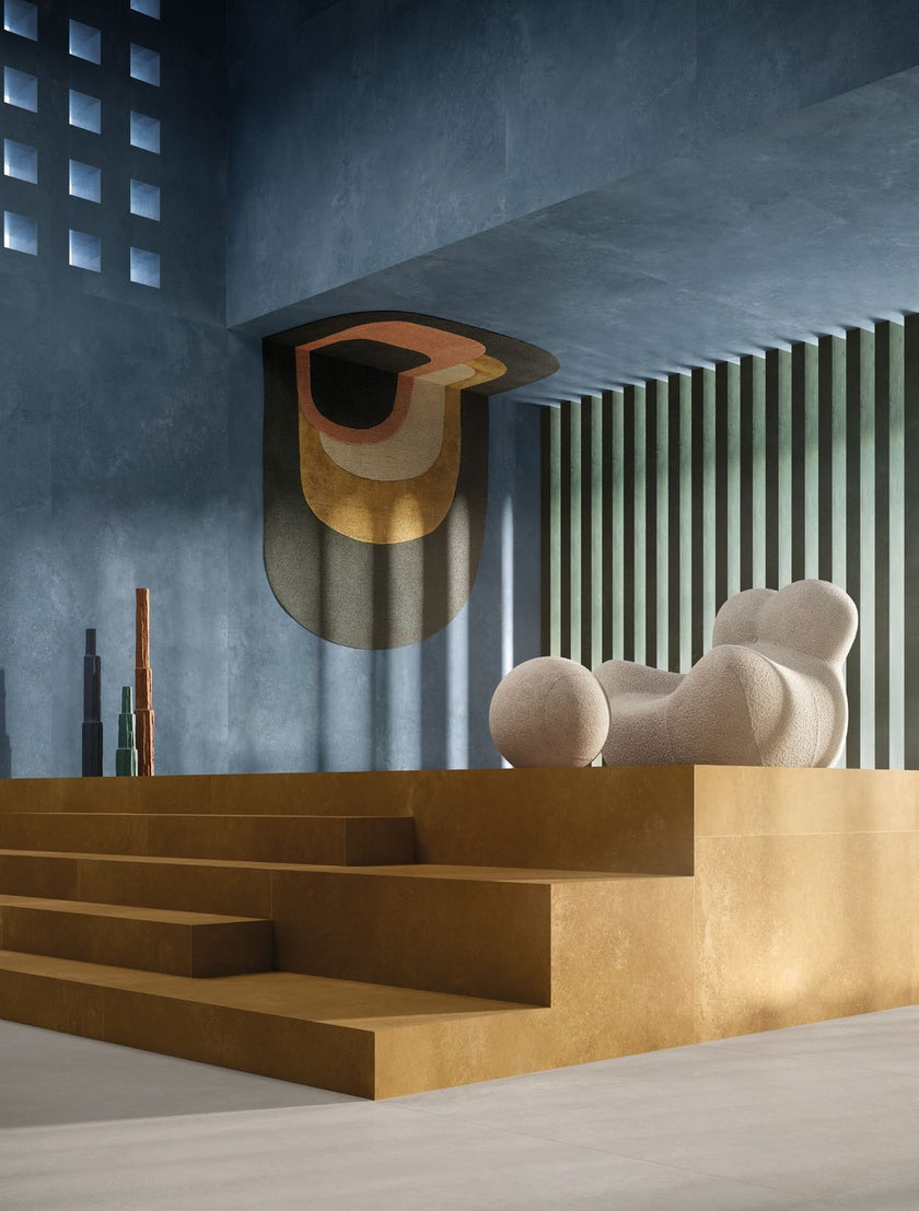 Carrelage effet béton Cerdomus Concrete Art — ambiance 4