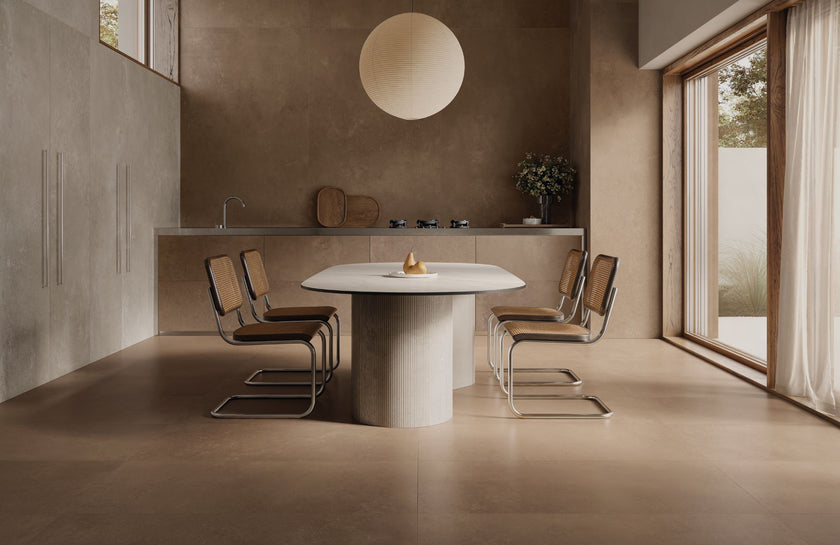 Carrelage effet béton Cerdomus Concrete Art Caramel