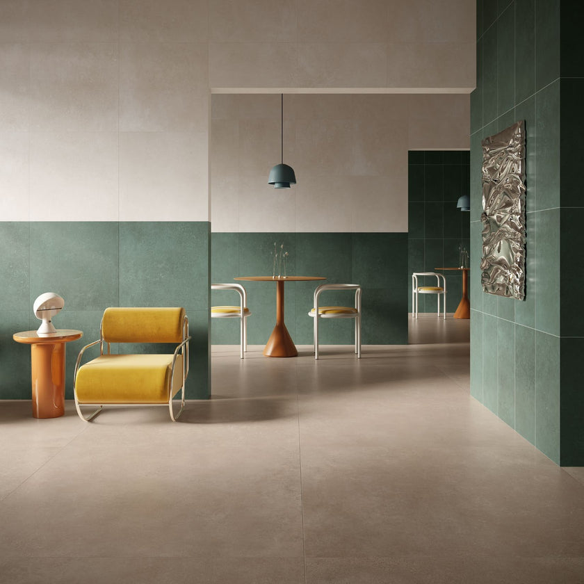 Carrelage effet béton Cerdomus Concrete Art — ambiance 3