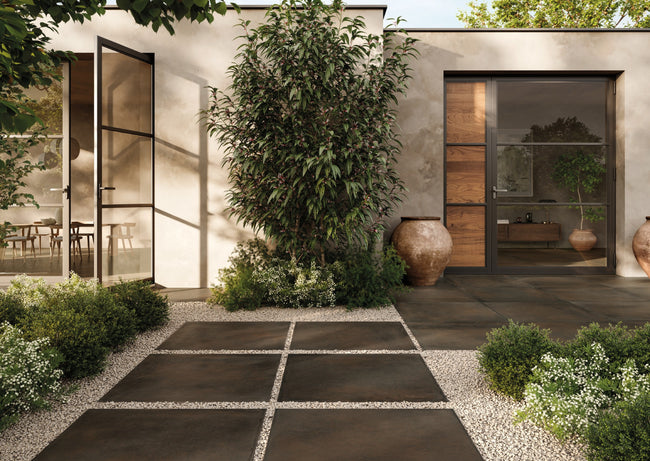 Carrelage effet terre cuite Cerdomus Crete Bronzo
