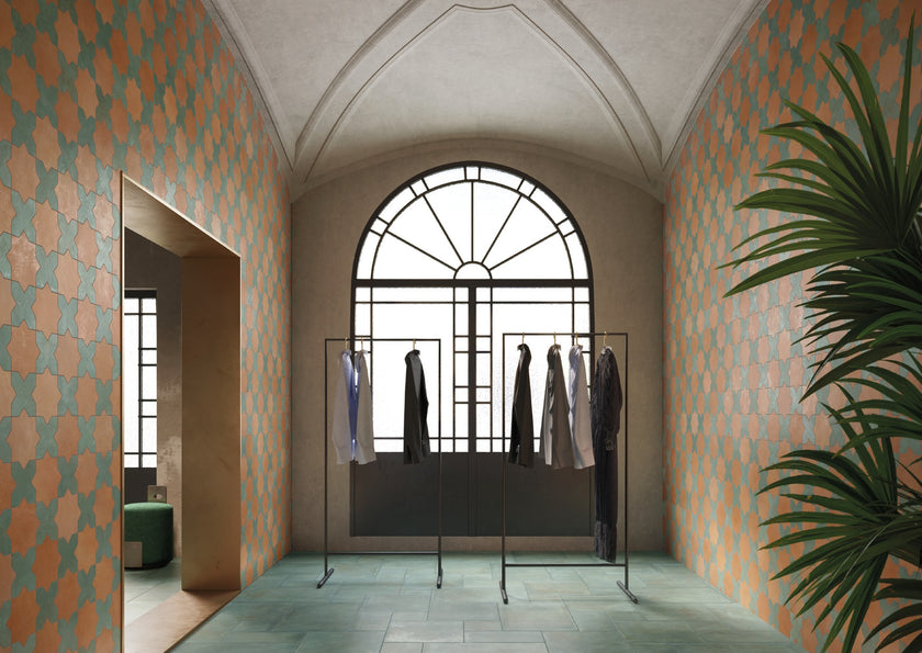 Carrelage effet terre cuite Cerdomus Crete Rame