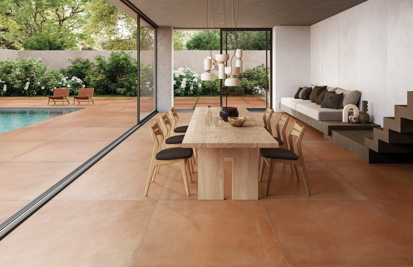 Carrelage effet terre cuite Cerdomus Crete Terracotta