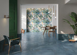 Carrelage effet terre cuite Cerdomus Crete Cobalto