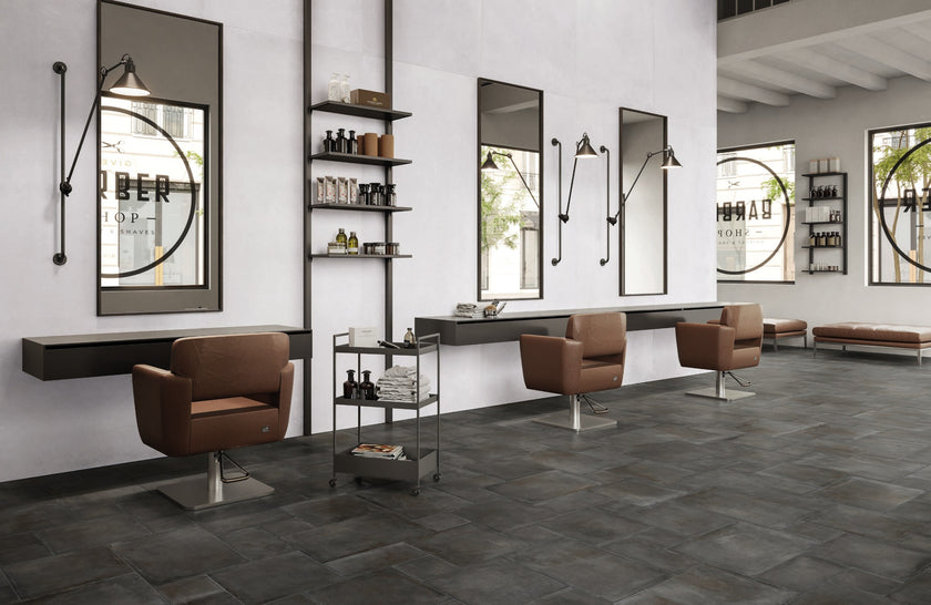 Carrelage effet terre cuite Cerdomus Crete — ambiance 1