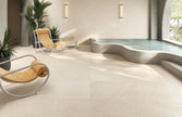 Carrelage effet pierre Cerdomus Dune Sahara