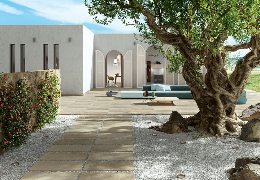 Carrelage effet pierre Cerdomus Effetto P.di Ostuni — ambiance 3