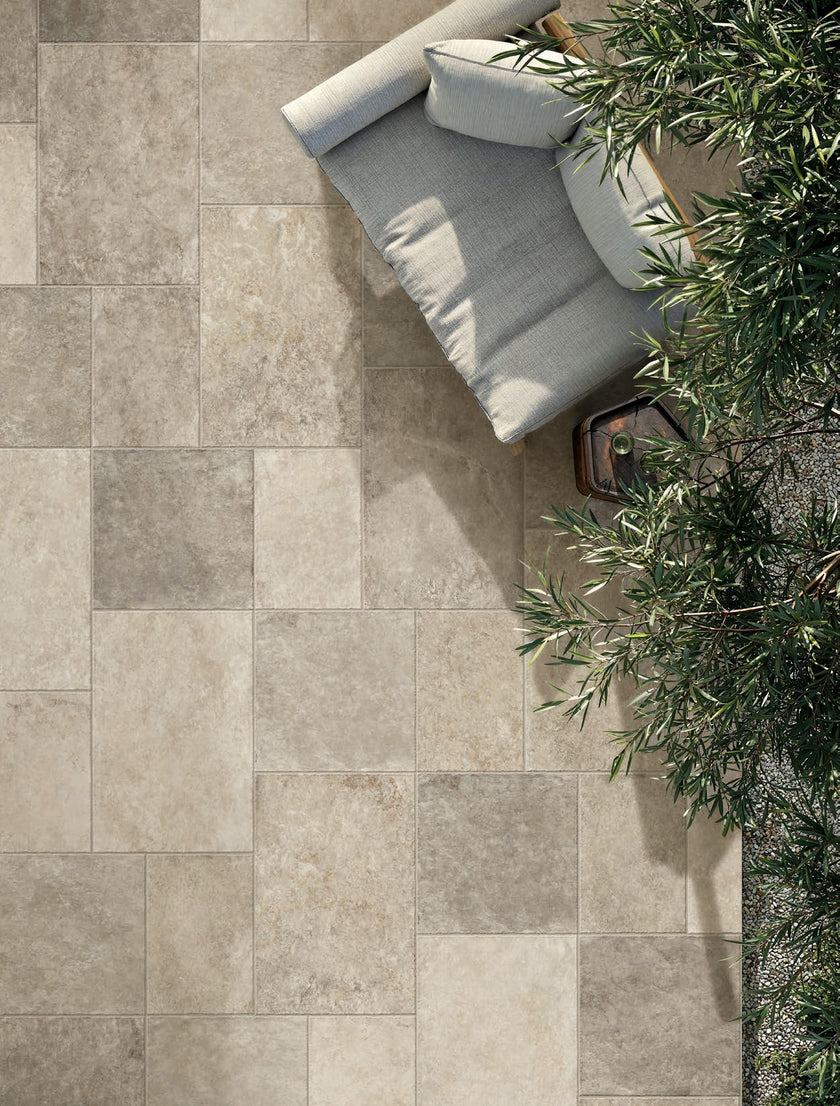 Carrelage effet pierre Cerdomus Effetto P.di Trani — ambiance 3