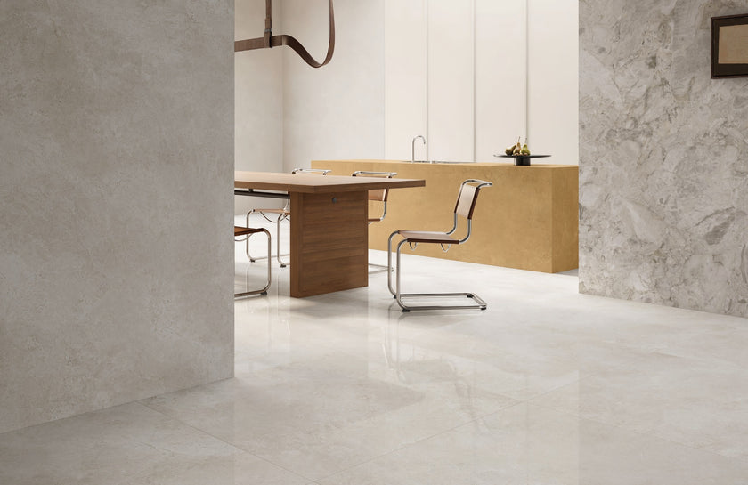 Carrelage effet pierre Cerdomus Imperial Stone White