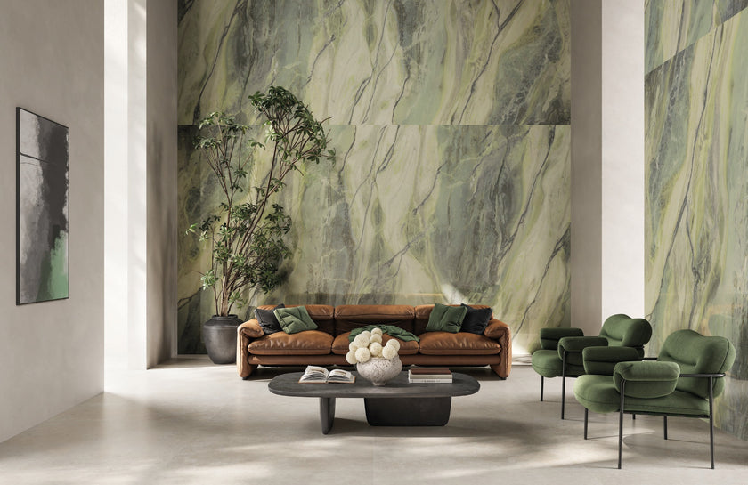 Carrelage effet marbre Cerdomus Iskra Irish Green