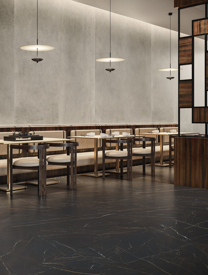 Carrelage effet marbre Cerdomus Iskra — ambiance 3