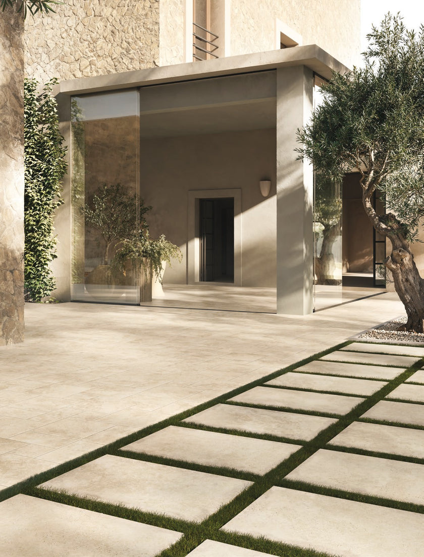 Carrelage effet pierre Cerdomus Jerusalem Stone — ambiance 5