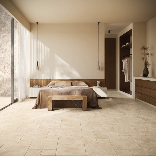 Carrelage effet pierre Cerdomus Jerusalem Stone Beige