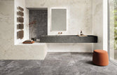Carrelage effet pierre Cerdomus Karnis — ambiance 2