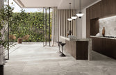 Carrelage effet pierre Cerdomus Karnis Silver