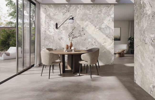 Carrelage effet pierre Cerdomus Karnis Grey