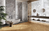 Carrelage effet pierre Cerdomus Karnis Charcoal