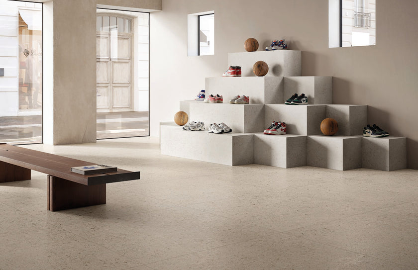 Carrelage effet pierre Cerdomus Miralith Corda