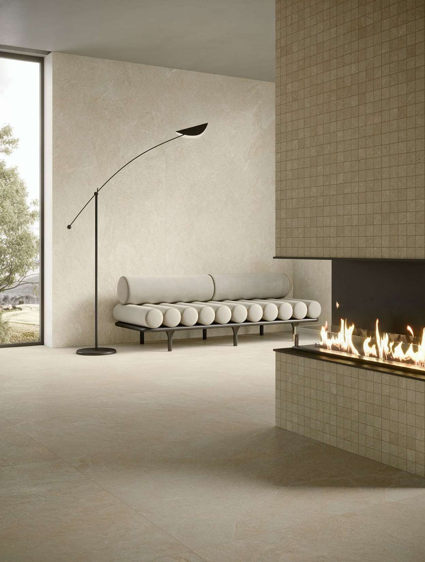 Carrelage effet pierre Cerdomus Moonstone Silver