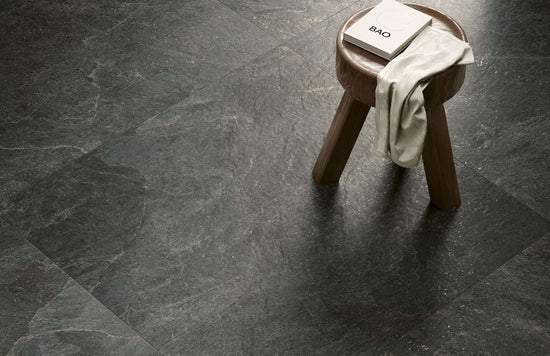 Carrelage effet pierre Cerdomus Moonstone Black