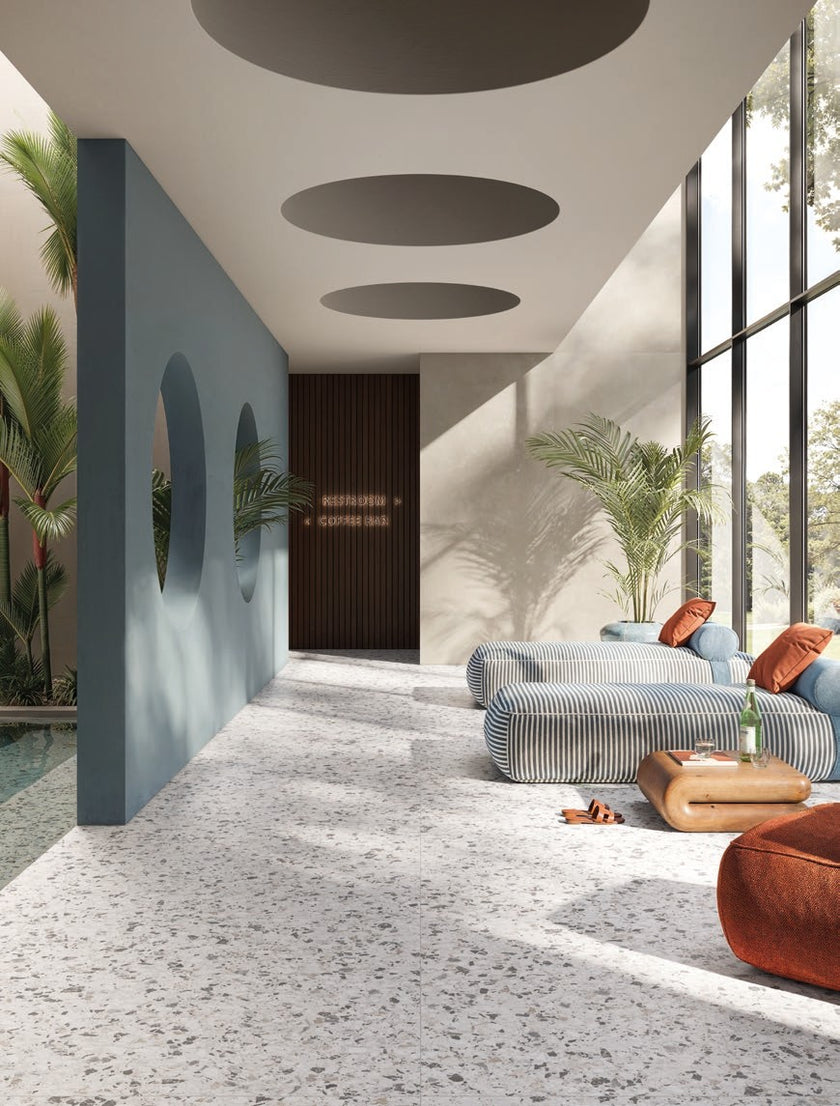 Carrelage effet béton Cerdomus Neoclassica — ambiance 5