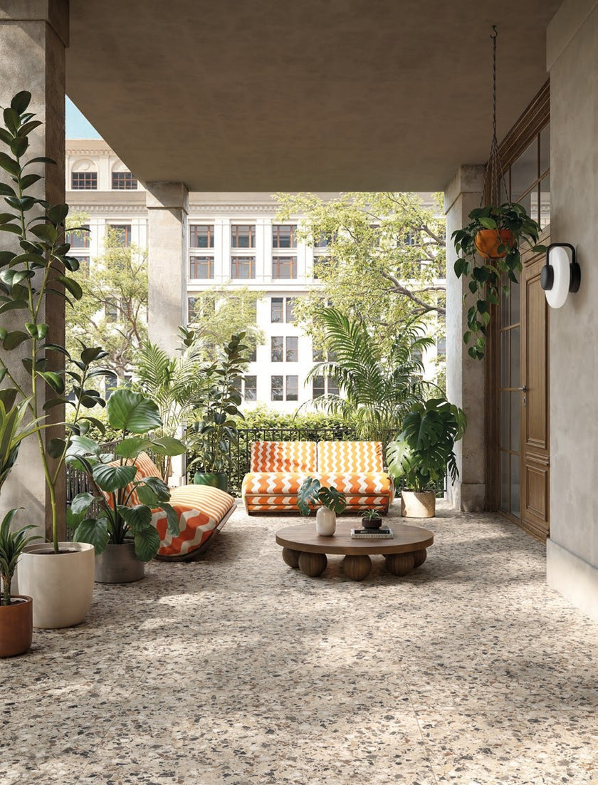 Carrelage effet béton Cerdomus Neoclassica — ambiance 4