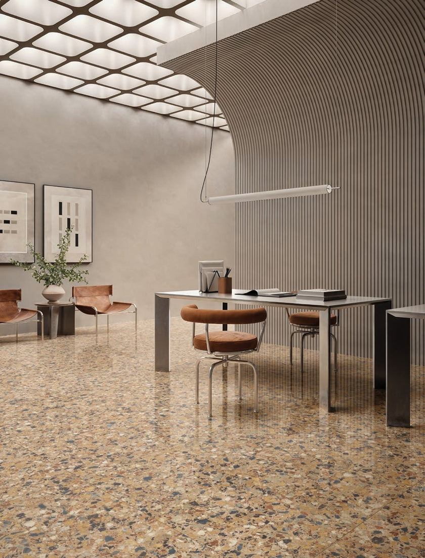 Carrelage effet béton Cerdomus Neoclassica — ambiance 2