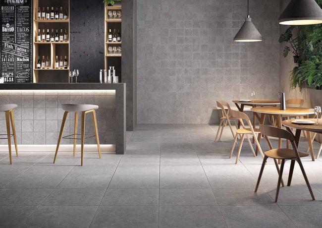 Carrelage effet pierre Cerdomus Nordenn — ambiance 1