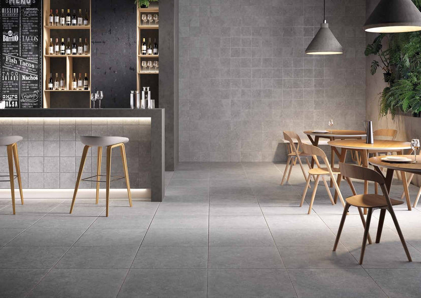 Carrelage effet pierre Cerdomus Nordenn — ambiance 1