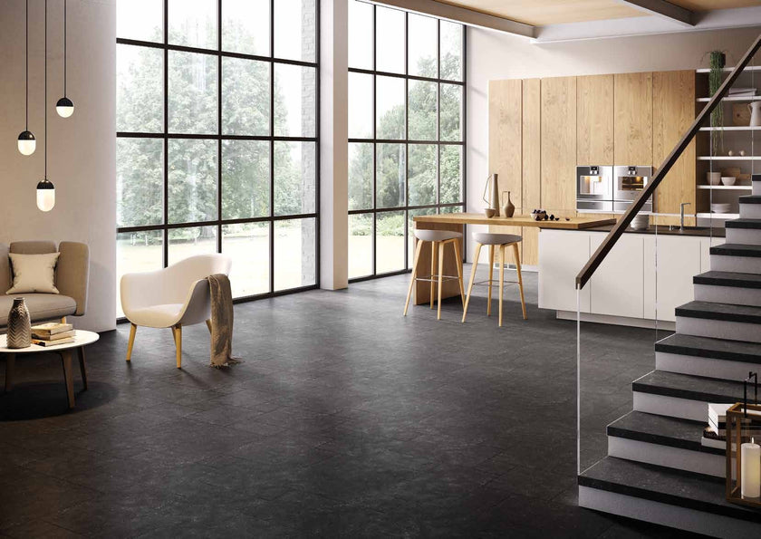 Carrelage effet pierre Cerdomus Nordenn — ambiance 2