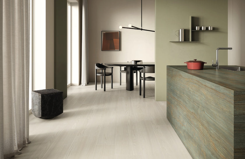 Carrelage effet bois Cerdomus Olmo White