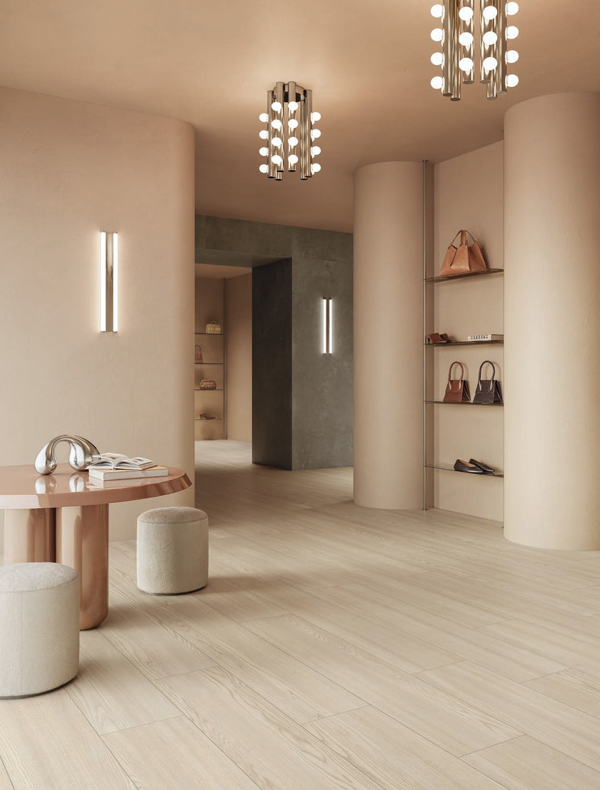Carrelage effet bois Cerdomus Olmo — ambiance 3