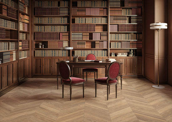 Carrelage effet bois Cerdomus Opera Clay