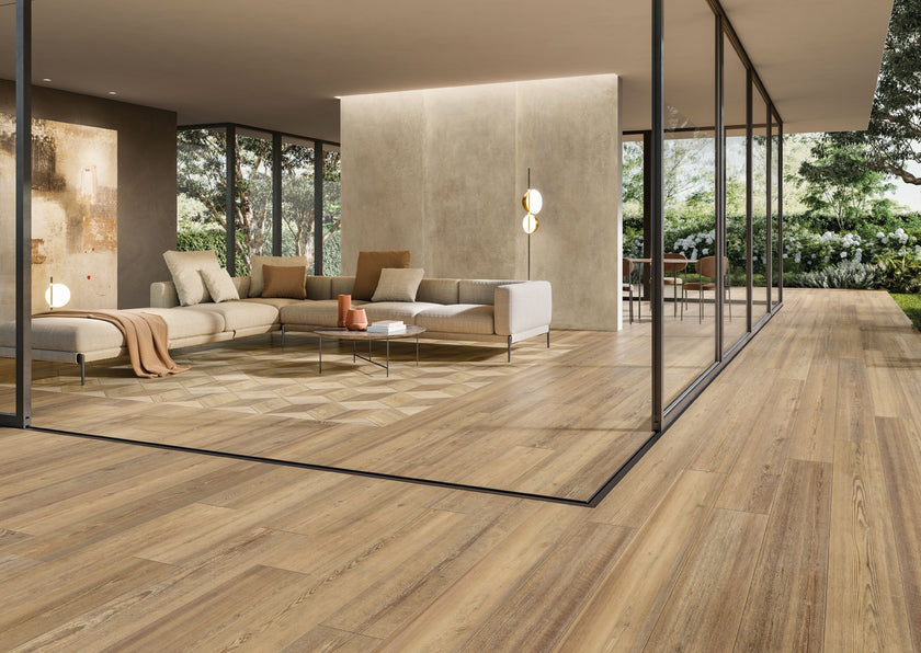 Carrelage effet bois Cerdomus Opera Walnut