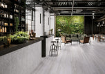 Carrelage effet bois Cerdomus Opera Grey