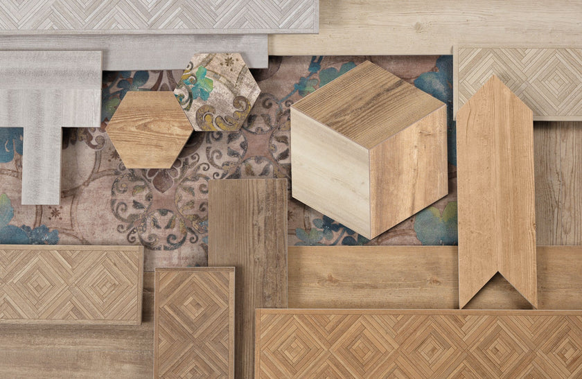 Carrelage effet bois Cerdomus Opera — ambiance 6