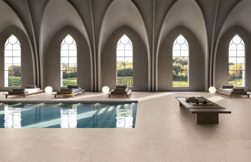 Carrelage effet pierre Cerdomus Pietra del Maniero Beige