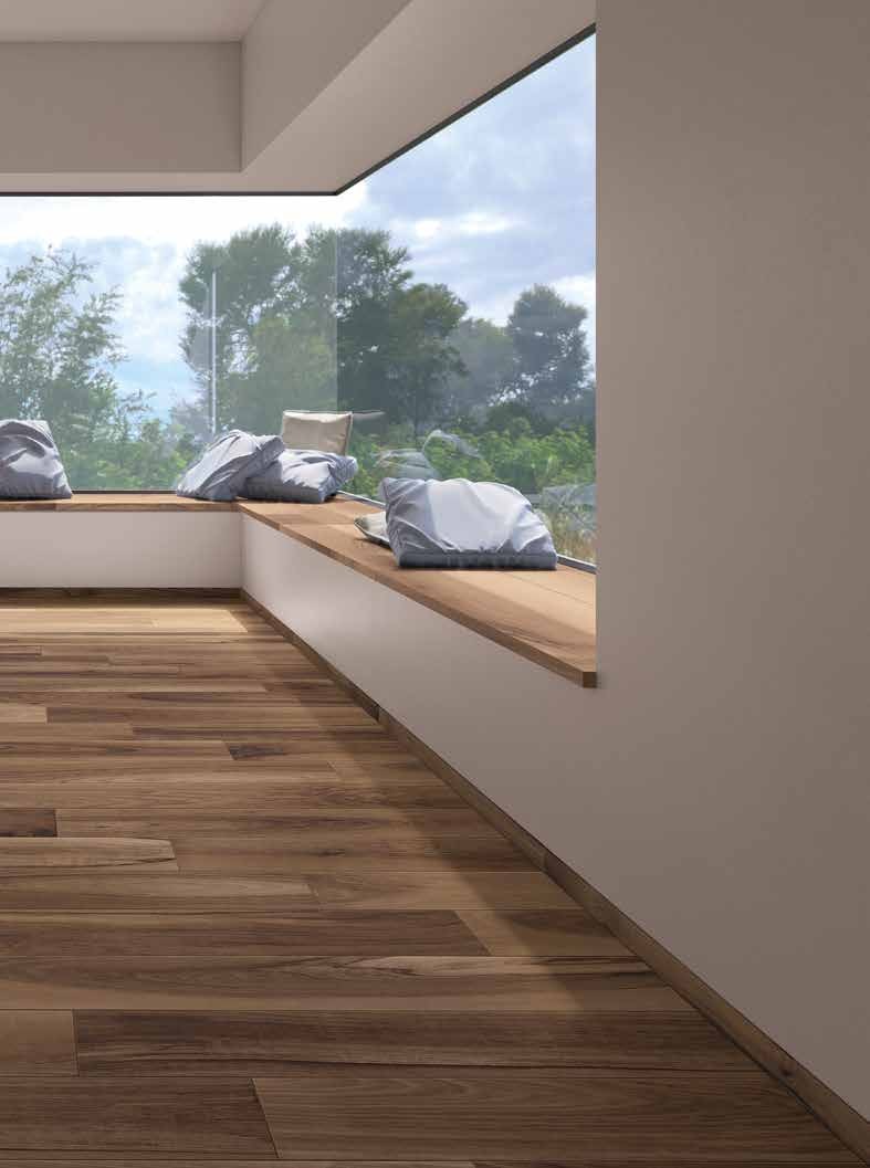 Carrelage effet bois Cerdomus Privé — ambiance 5