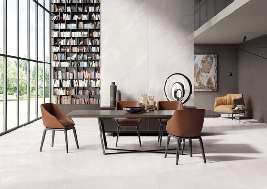 Carrelage effet marbre Cerdomus Pulpis Bianco