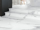 Carrelage effet marbre Cerdomus Statuario Bianco — ambiance 2