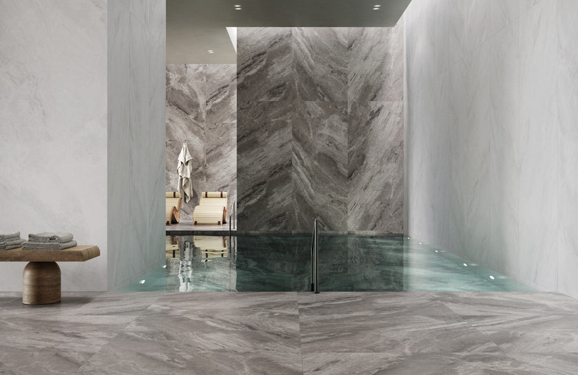 Carrelage effet marbre Cerdomus Supreme Grey