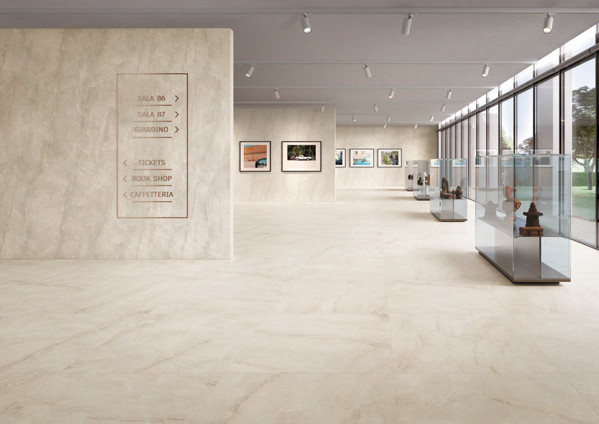Carrelage effet marbre Cerdomus Sybil Ivory
