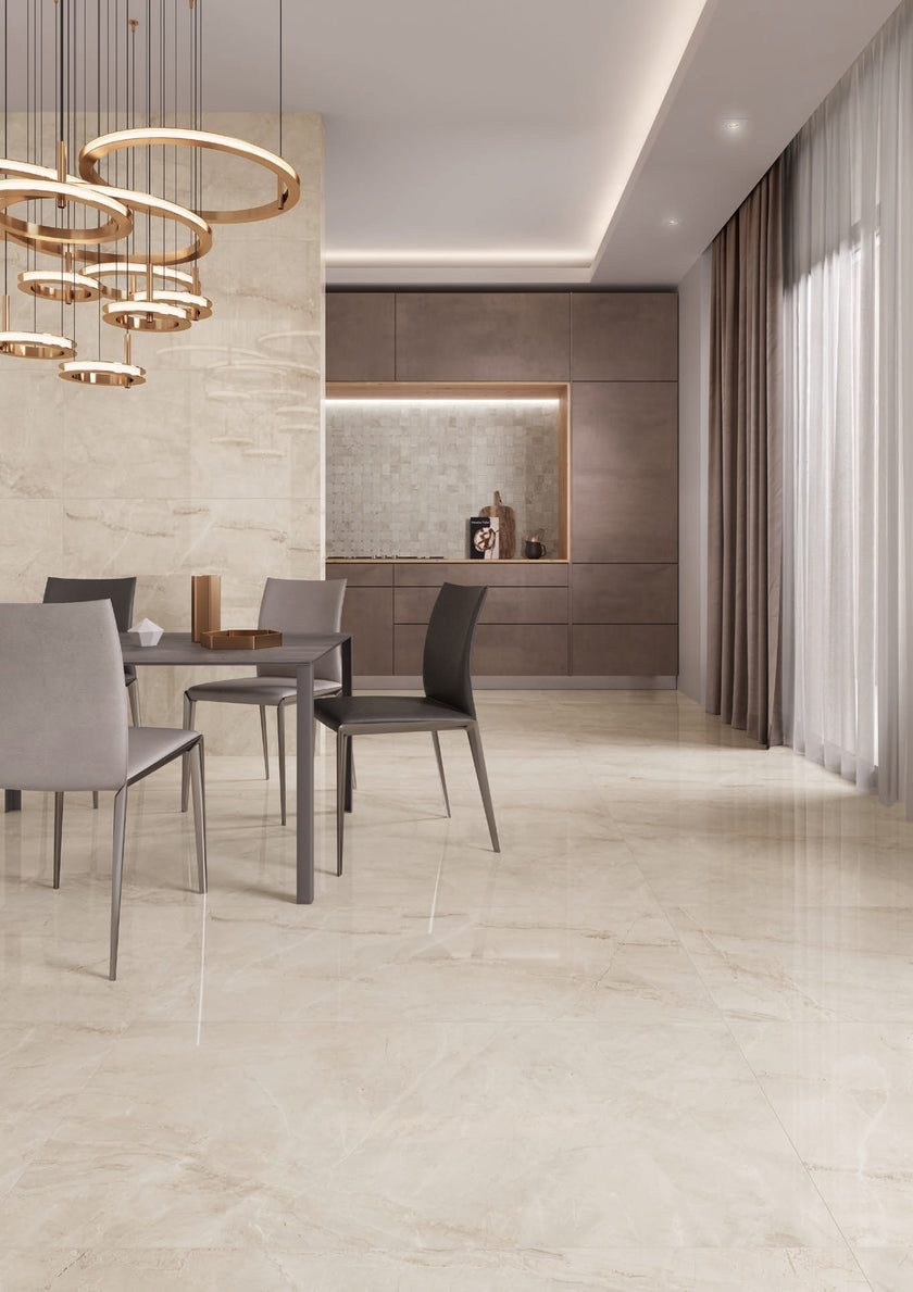 Carrelage effet marbre Cerdomus Sybil — ambiance 4