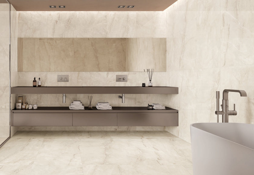 Carrelage effet marbre Cerdomus Sybil — ambiance 2