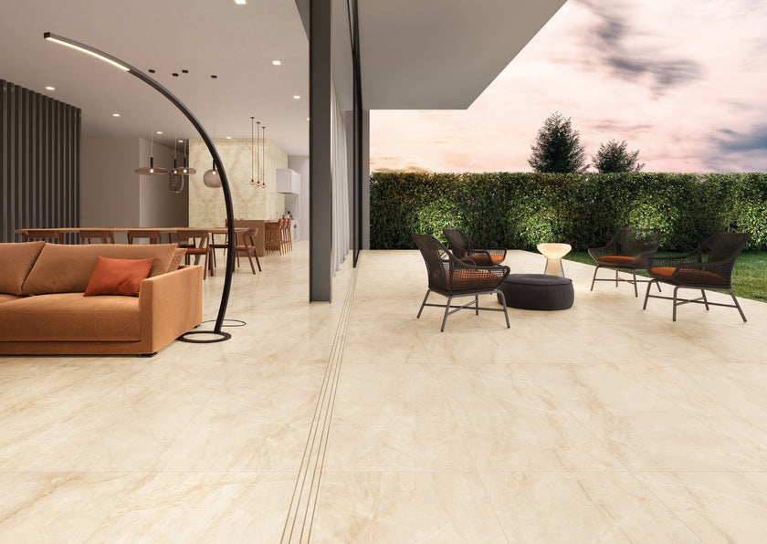 Carrelage effet marbre Cerdomus Sybil — ambiance 1
