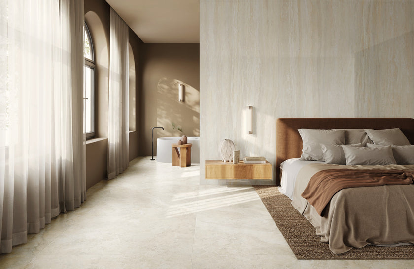 Carrelage effet pierre Cerdomus Tibur — ambiance 3