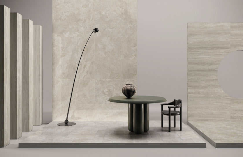Carrelage effet pierre Cerdomus Tibur Grigio